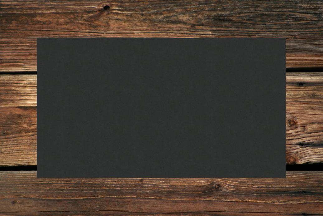 Einzelkarten 105x210 mm Schwarz 230 g/qm